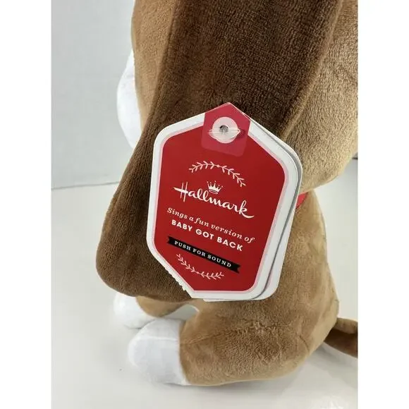 Hallmark Singing Puppy Dog I Like Big Hugs 2 Baby Got Back Plush 12" Musical EUC - Picture 11 of 11